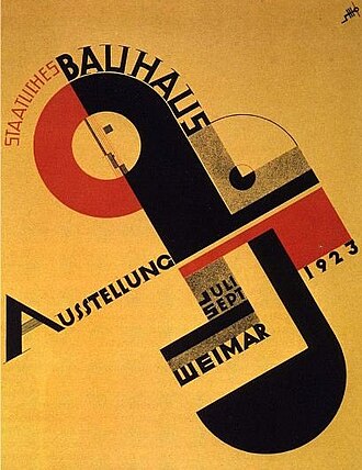 ヨースト・シュミット バウハウス展 1923年